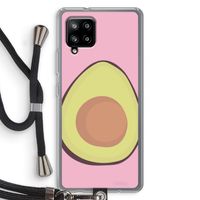 Avocado: Samsung Galaxy A42 5G Transparant Hoesje met koord Avocado: Samsung Galaxy A42 5G Transparant Hoesje met koord
