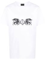 Billionaire t-shirt à logo poitrine - Blanc