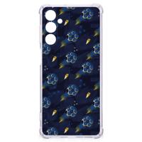 Doorzichtige Silicone Hoesje voor Samsung Galaxy M54 Voetbal Doorzichtige Silicone Hoesje voor Samsung Galaxy M54 Voetbal