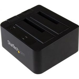 StarTech.com USB 3.1 (10bps) dubbel harddisk docking station voor 2,5 en/of 3,5 SATA SSD/HDD