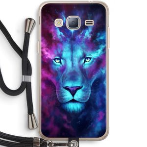 Firstborn: Samsung Galaxy J3 (2016) Transparant Hoesje met koord