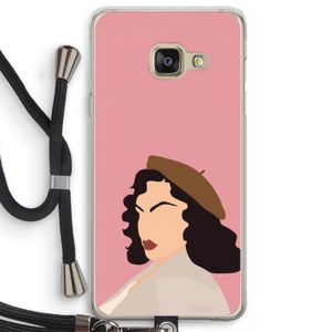Confidence: Samsung Galaxy A3 (2016) Transparant Hoesje met koord