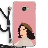 Confidence: Samsung Galaxy A3 (2016) Transparant Hoesje met koord