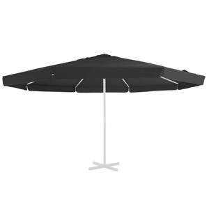 Vervangingsdoek voor parasol 500 cm zwart