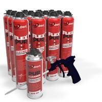 12x KitXpert Flexibel Purschuim NBS B2 750ml + Purcleaner + Purspuit