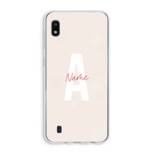 Strawberry Milkshake: Samsung Galaxy A10 Transparant Hoesje