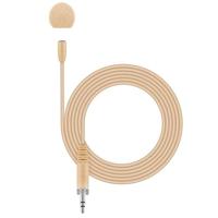 Sennheiser MKE Essential Omni Beige - miniatuur lavaliermicrofoon met 3,5 mm jackaansluiting (beige)