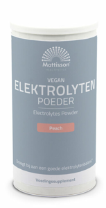 Mattisson Healthstyle Vegan Elektrolyten Poeder Peach