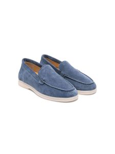 Scarosso mocassins Ludovica en daim - Bleu