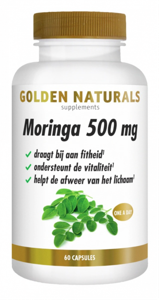Golden Naturals Moringa 500mg Capsules