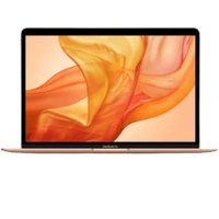 Refurbished MacBook Air 13 inch i5 1.6 9th gen 8 GB 256 GB Goud  Licht gebruikt