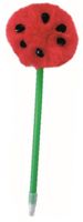 Blueprint Collections balpen pompom Meloen 20 cm meisjes rood - thumbnail