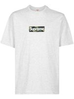 Supreme t-shirt en coton Box Logo - Gris