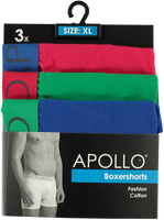 3 pak Apollo heren boxershort 102-XXL - thumbnail