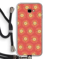 Zon: Samsung Galaxy J4 Plus Transparant Hoesje met koord