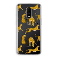 Luipaard: OnePlus 7 Transparant Hoesje
