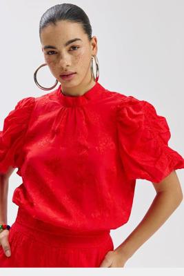 Harper & Yve Blouse Macey | Rood