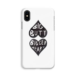 Big butt bigger heart: iPhone Xs Volledig Geprint Hoesje