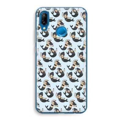 Zeemeermin: Huawei P20 Lite Transparant Hoesje