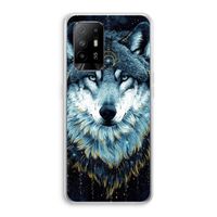 Darkness Wolf: Oppo A94 5G Transparant Hoesje