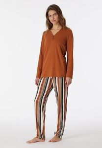 Schiesser Schiesser Pyjama Long whisky 180121 42/XL