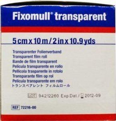 Transparent 10m x 5cm 7221600