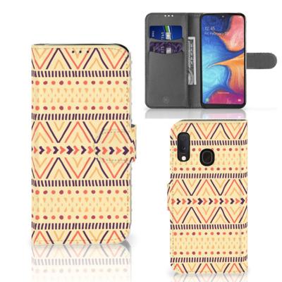 Samsung Galaxy A20e | Telefoon Hoesje | Aztec Yellow