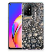 OPPO A94 5G | Reno5 Z TPU Hoesje Krokodillenprint