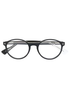 Snob lunettes de vue à monture ronde - Noir