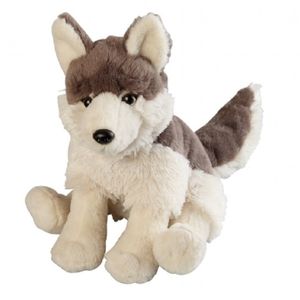 Knuffel wolf grijs 30 cm knuffels kopen