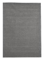 LABEL51 Vloerkleed 'Wolly' Wol, 200 x 300cm, kleur Donkergrijs