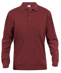 Clique 028245 Classic Lincoln L/S - Bordeaux - XS