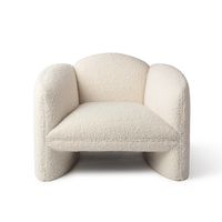 Jesper Home Fauteuil 'Nachii' Teddy, kleur Plush Wheat