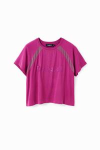 Sportief T-shirt met mesh - RED - XS