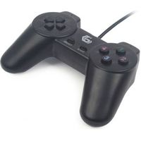 Gembird JPD-UB2-01 game controller Zwart USB 2.0 Gamepad PC - thumbnail