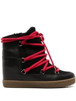 ISABEL MARANT bottines Nowles en daim - Noir ISABEL MARANT bottines Nowles en daim - Noir