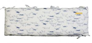 Pericles boxbumper Hond 320 x 30 cm wit/blauw