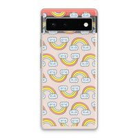 Regenboog: Google Pixel 6 Transparant Hoesje
