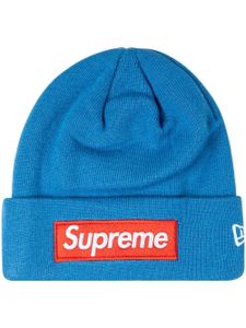 Supreme x New Era bonnet à logo Box - Bleu