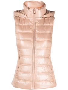 Calvin Klein gilet matelassé à fermeture zippée - Rose