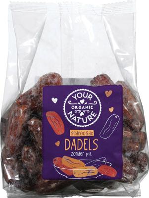 Your Organic Nature Gedroogde Dadels Zonder Pit Your Organic Nature Gedroogde Dadels Zonder Pit