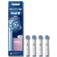 Oral B Oral-B Borstels 4 stuks Sensitive Clean