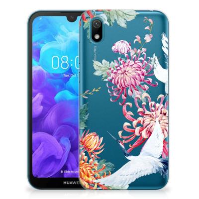 Huawei Y5 (2019) | TPU Hoesje | Bird Flowers