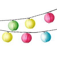 Lumineo buiten feestverlichting led - 2x - 14,5 meter - 5 kleuren - Lichtsnoer voor buiten - thumbnail