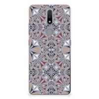 Nokia 2.4 TPU Siliconen Hoesje Flower Tiles