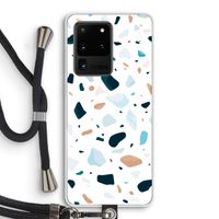 Terrazzo N°13: Samsung Galaxy S20 Ultra Transparant Hoesje met koord