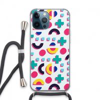8-bit N°2: iPhone 13 Pro Max Transparant Hoesje met koord