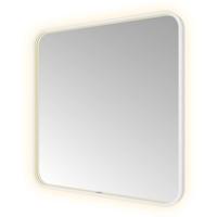 Hotbath &More Mirrors Soft Square LED Badkamerspiegel - Rechthoek - 80 x 80 cm - Mat Wit