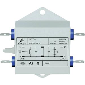 TDK B84111AA30 B84111AA30 Ontstoringsfilter Vlamvertragend 250 V/AC 3 A 1.5 mH (l x b x h) 70 x 76.5 x 22.3 mm 1 stuk(s)