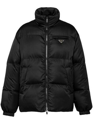 Prada doudoune Re-Nylon à design réversible - Noir